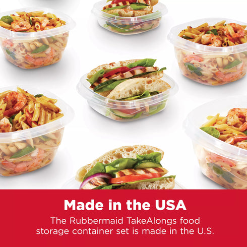 Rubbermaid TakeAlongs 56-Pc. Food Storage Set
